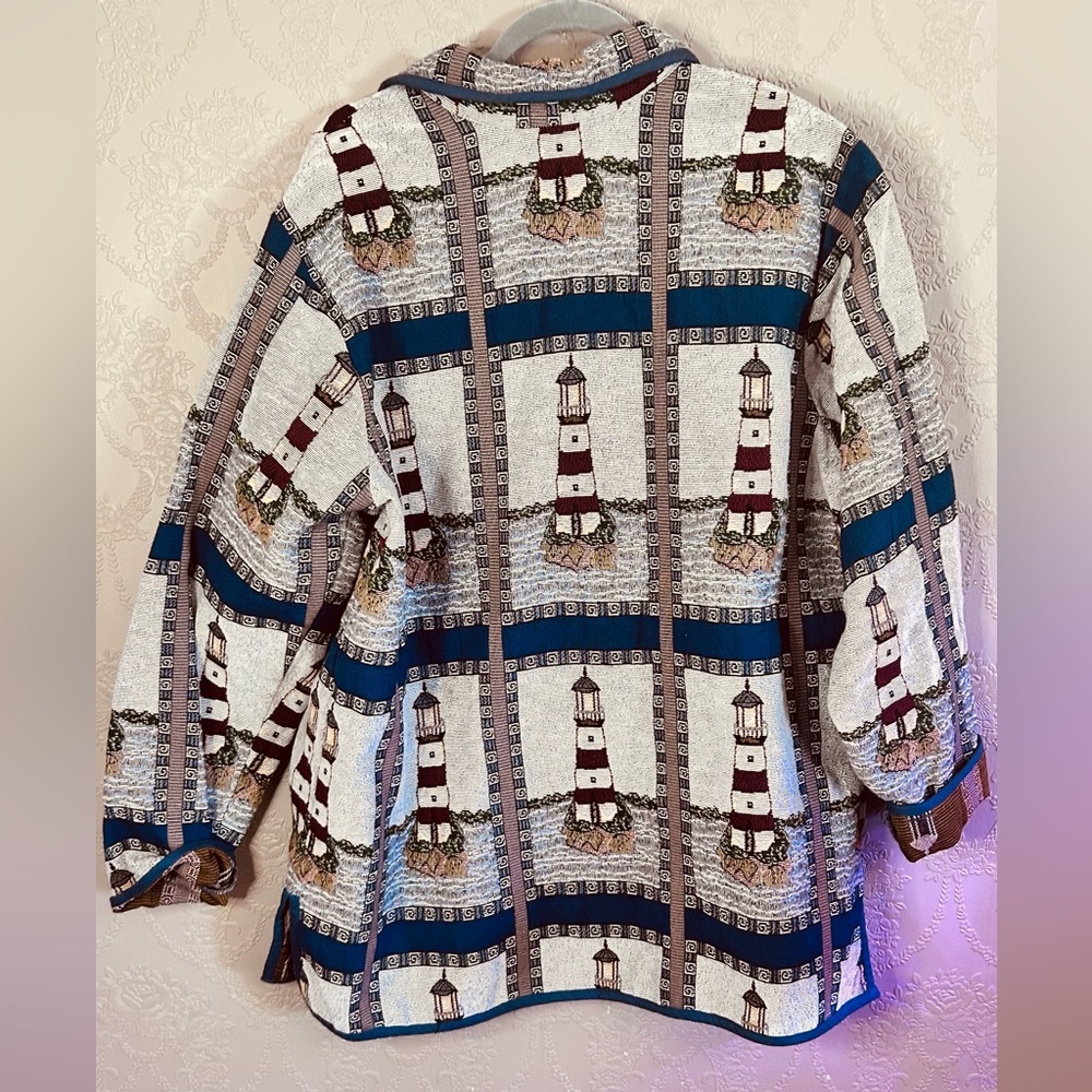 Lighthouse Patterned Jacket Blair XL tapestry - Picture 4 of 5